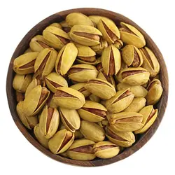 پسته اکبری دستچین شورexcellent roasted saffron pistachio