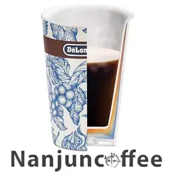 ماگ سرامیکی delonghi دلونگی 300 میل مدل DLSC064 گل آبی