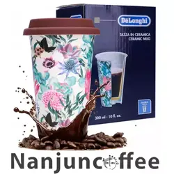 ماگ سرامیکی delonghi دلونگی 300 میل مدل DLSC065 مولتی کالر