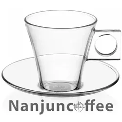 فنجان و زيره اسپرسوخوري dolce gusto دولچه گوستو glass espresso cups