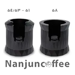 استند پرتافیلتر قابل تنظیم nanjun ننجون فلزی مشکی سایز 51-58