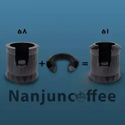 استند پرتافیلتر قابل تنظیم nanjun ننجون فلزی مشکی سایز 51-58