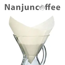 فیلتر کاغذی chemex کمکس nanjun ننجون 50 عددی