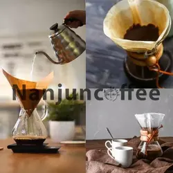 فیلتر کاغذی chemex کمکس nanjun ننجون 50 عددی