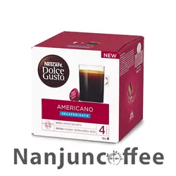 کپسول dolce gusto دولچه گوستو decaffeinato decaffeinato امریکانو دیکافئین