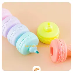 هایلایتر ۶ رنگ ماکارون پاستلی کد 204