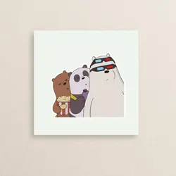 استیکر  انیمیشن خرس های کله فندقی 11 | We Bare Bears Animation sticker 11