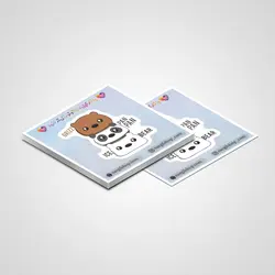 استیکر  انیمیشن خرس های کله فندقی 15 | We Bare Bears Animation sticker 15