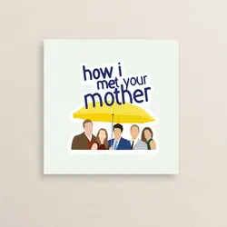 استیکر  سایر سریال 06 | How I met your mother sticker 06