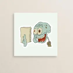 استیکر باب اسفنجی اختاپوس 05 | SpongeBob – Squidward sticker 05