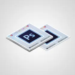 استیکر برنامه فتوشاپ  08 | photoshop logo sticker 08