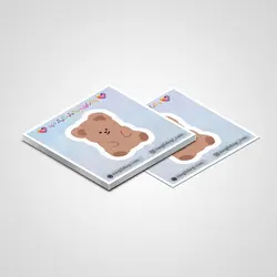 استیکر پاستیل خرسی گوگولی 06 |  Cute Bear sticker 06