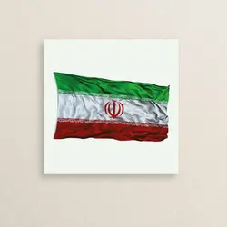 استیکر پرچم ایران 01 | Iran sticker 01