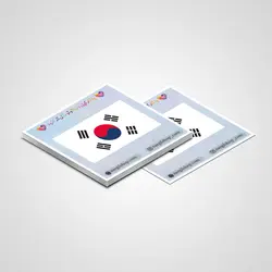 استیکر پرچم ایران 12 | Iran sticker 12
