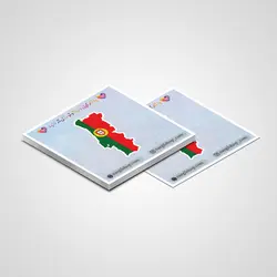 استیکر پرچم پرتغال 09 | Portugal sticker 09