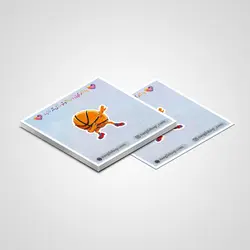 استیکر توپ بسکتبال 02 | 02 Basketball Ball sticker