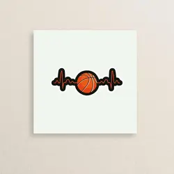 استیکر توپ بسکتبال 03 | 03 Basketball Ball sticker