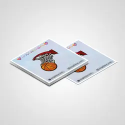 استیکر توپ و سبد بسکتبال 01 | 01 Basketball Hoop sticker