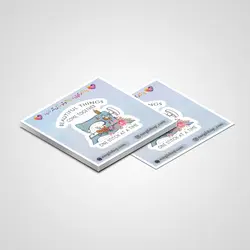 استیکر خیاطی و طراحی لباس 03 | Tailoring sticker 03