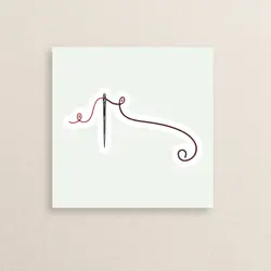 استیکر خیاطی و طراحی لباس 04 | Tailoring sticker 04
