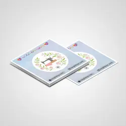 استیکر خیاطی و طراحی لباس 08 | Tailoring sticker 08
