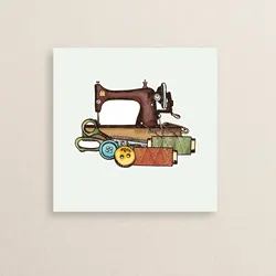 استیکر خیاطی و طراحی لباس 09 | Tailoring sticker 09