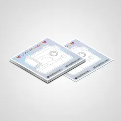 استیکر خیاطی و طراحی لباس 10 | Tailoring sticker 10