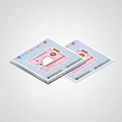 استیکر خیاطی و طراحی لباس 26 | Tailoring sticker 26