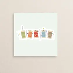 استیکر خیاطی و طراحی لباس 28 | Tailoring sticker 28