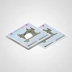 استیکر خیاطی و طراحی لباس 33 | Tailoring sticker 33