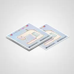 استیکر خیاطی و طراحی لباس 18 | Tailoring sticker 18