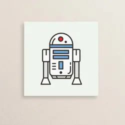 استیکر ربات جنگ ستارگان 01 |  The StarWars robot sticker 01