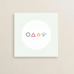 استیکر سریال بازی مرکب 03 | Squid game sticker 03