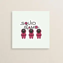 استیکر سریال بازی مرکب 04 | Squid game sticker 04