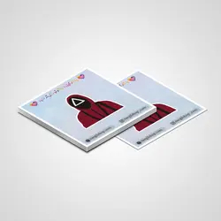 استیکر سریال بازی مرکب 04 | Squid game sticker 04