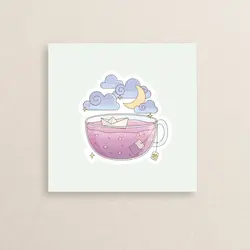استیکر سایر – فنجون فانتزی 02 | Fancy cup – Other sticker 02