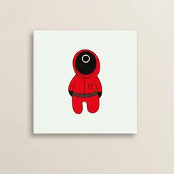 استیکر سرباز سریال بازی مرکب 01 | Squid game soldier sticker 01