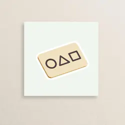 استیکر سریال بازی مرکب 09 | Squid game sticker 09