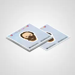 استیکر فیلم سکوت بره ها هانیبال لکتر 02 | 02 silence of lambs Hannibal Lecter  sticker