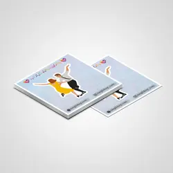 استیکر فیلم لالا لند 01 | 01 La La Land sticker