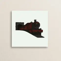 استیکر قطار هاگوارتز 01 | 01 Hogwarts express sticker