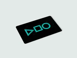 استیکر کارت بانکی | عابر بانک مدل سریال بازی مرکب 49 | Squid Game card sticker 49