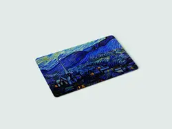 استیکر کارت بانکی | عابر بانک مدل هنری ونگوک 43 | Van Gogh card sticker 43