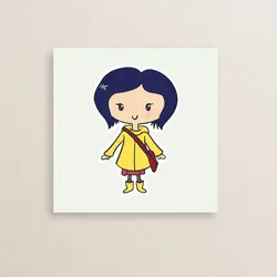 استیکر کورالین 04 | Coraline sticker 04