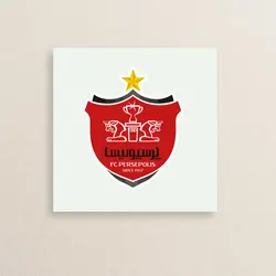 استیکر لوگوی تیم فوتبال پرسپولیس 04 | 04 Persepolis logo sticker