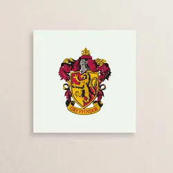 استیکر لوگوی گریفیندور هری پاتر 01 | 01 Gryffindor logo Harry potter sticker