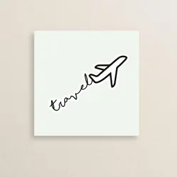 استیکر مسافرت – هواپیما 05 | Travel – Airplane sticker 05