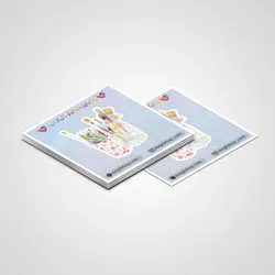 استیکر هنری – لوازم نقاشی 02 | Artistic – Painting Tools sticker 02