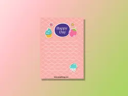 برگه های یادداشت مدل روز شاد 14 | Note Paper 14