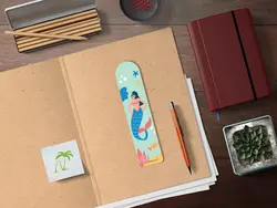 بوک مارک | نشانگر کتاب مدل پری دریایی 20 | Mermaid Bookmark 20